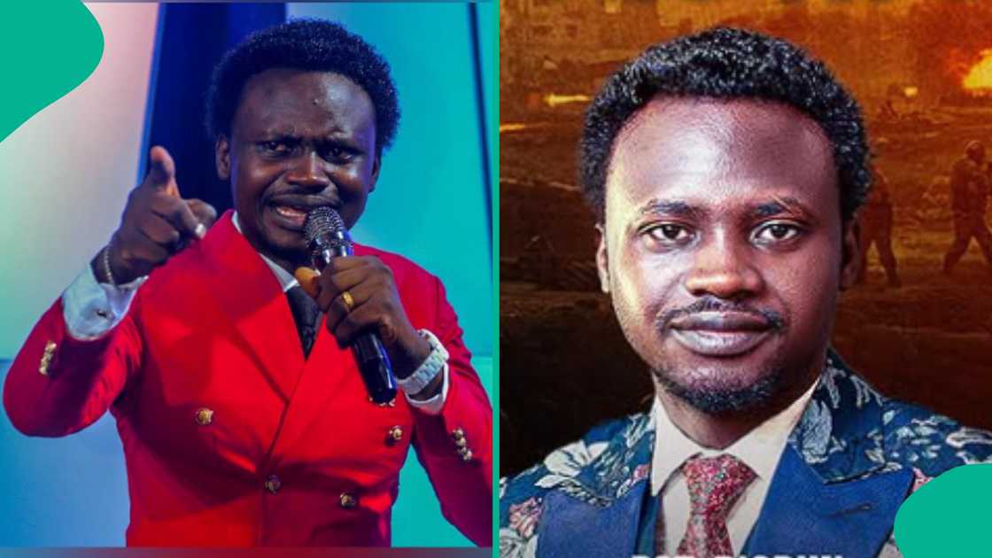 Nigerian pastor insists women were not originally in God's plan. Nigerian pastor insists women were not originally in God's plan.