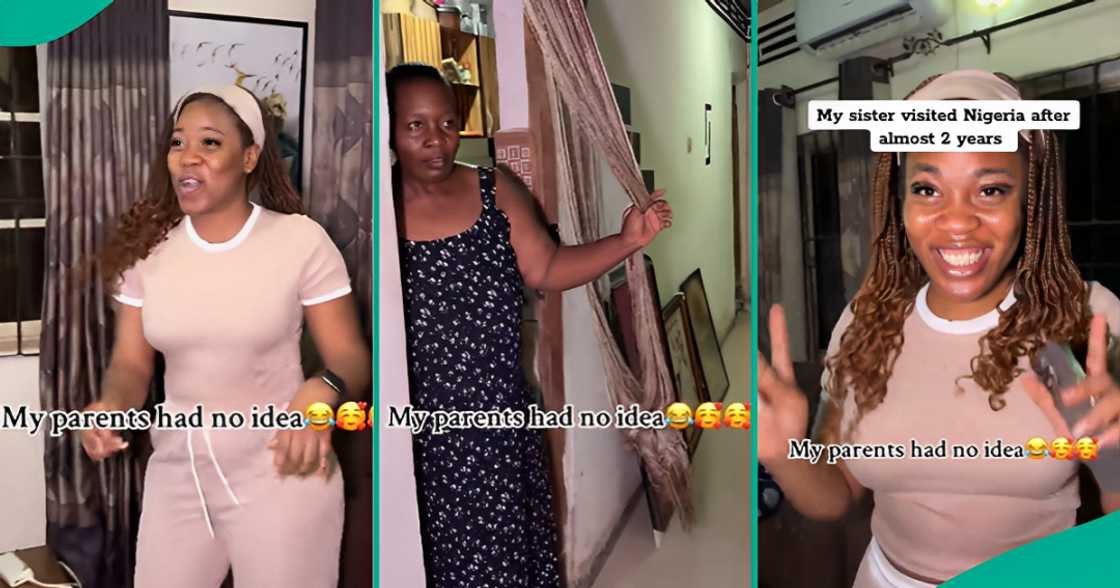 Lady who relocated to UK returns to Nigeria to visit parents Lady who relocated to UK returns to Nigeria to visit parents