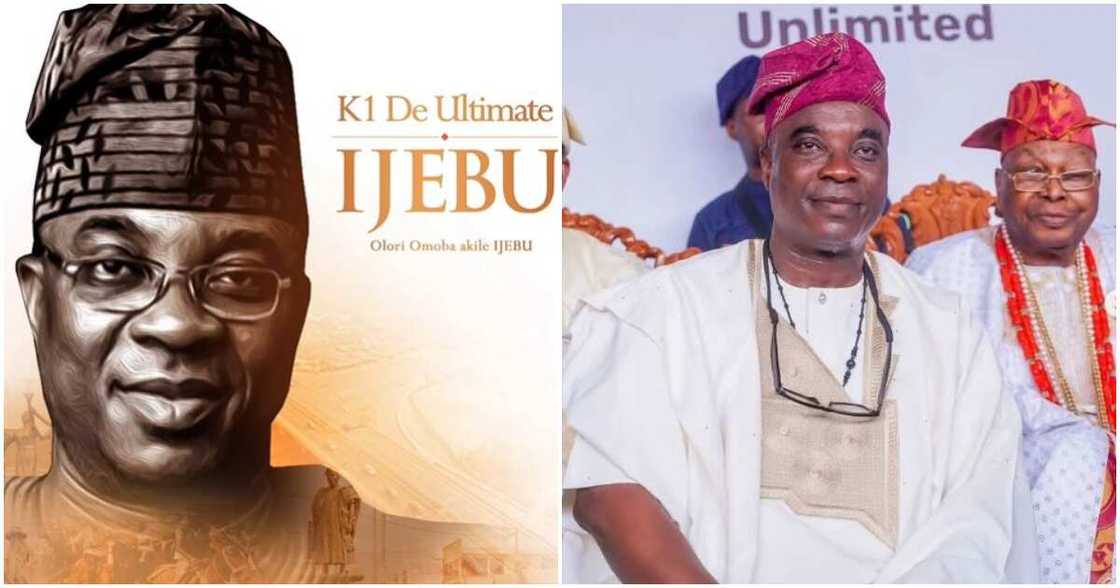 Photos of Kwam 1 and Awujale Photos of Kwam 1 and Awujale