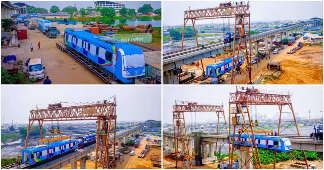 New train sets, Lagos state government, Governor Babajide Sanwo-Olu