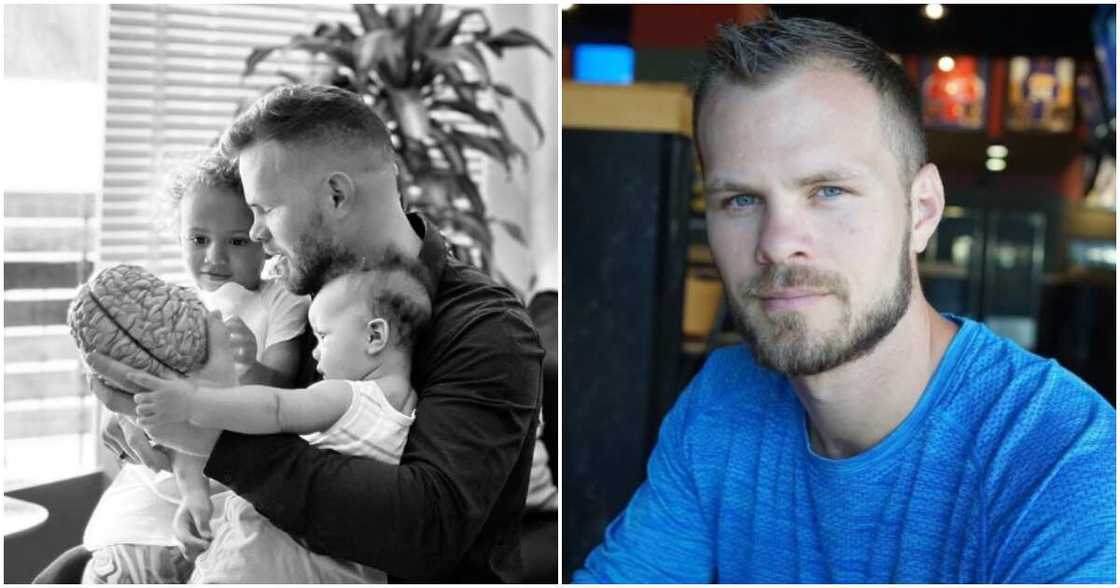 Korra Obidi's ex-husband Justin Dean and his kids Korra Obidi's ex-husband Justin Dean and his kids