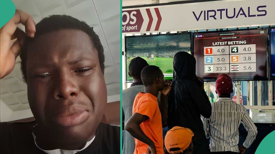 Man loses mum's N500k to virtual bet, cries out online Man loses mum's N500k to virtual bet, cries out online