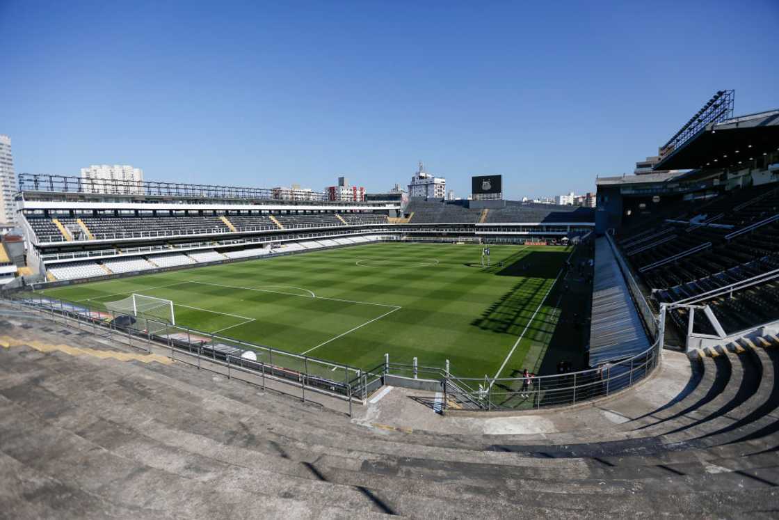 View of Vila Belmiro, Santos FC Academy's training ground. View of Vila Belmiro, Santos FC Academy's training ground.