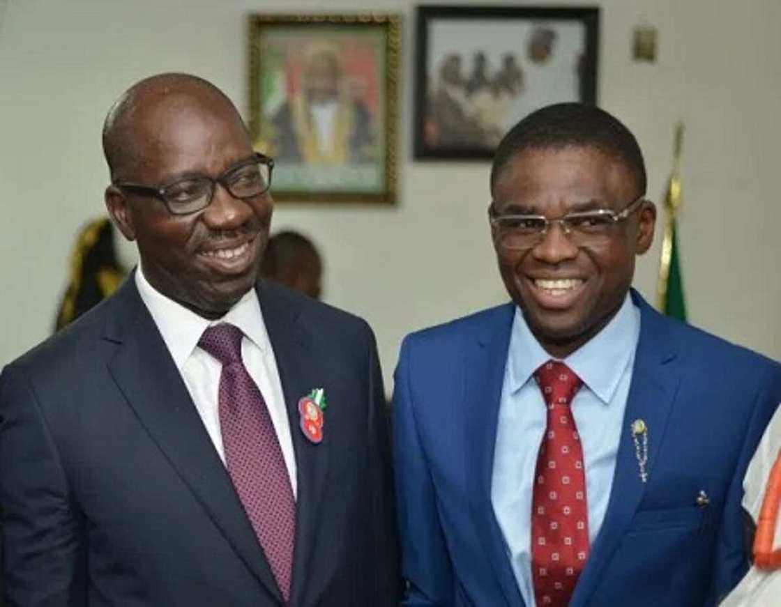 PDP crisis: Obaseki manipulating Shaibu, Kassim Afegbua alleges PDP crisis: Obaseki manipulating Shaibu, Kassim Afegbua alleges