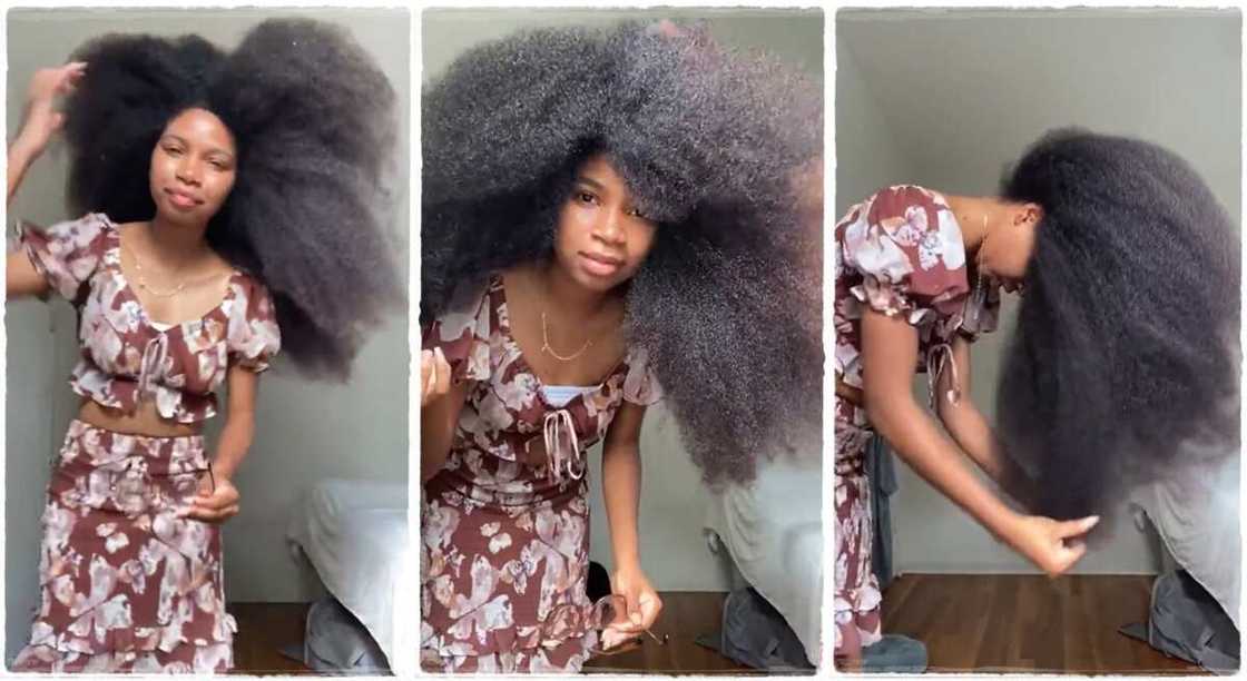 Photos of a lady with long thick hair. Photos of a lady with long thick hair.