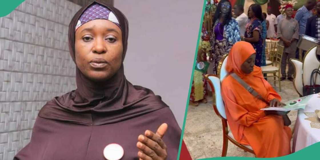 Aisha Yesufu rejects old national anthem, video surface online Aisha Yesufu rejects old national anthem, video surface online