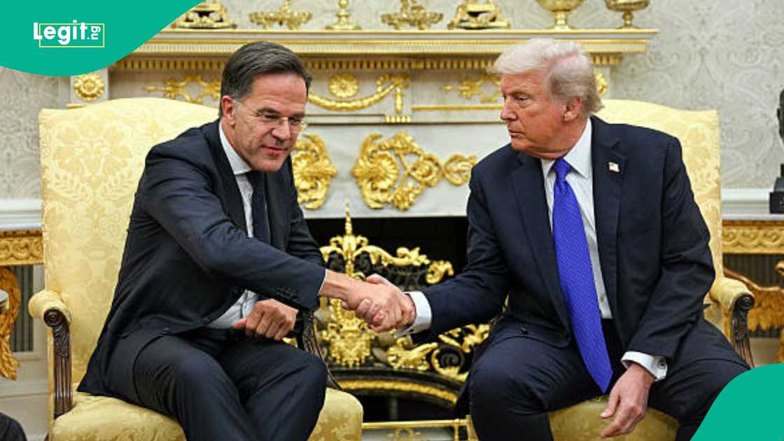 Mark Rutte da Shugaba Donald Trump