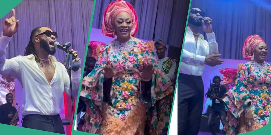 Flavour performs at RCCG pastor Siju Iluyomade's 60th birthday. Flavour performs at RCCG pastor Siju Iluyomade's 60th birthday.