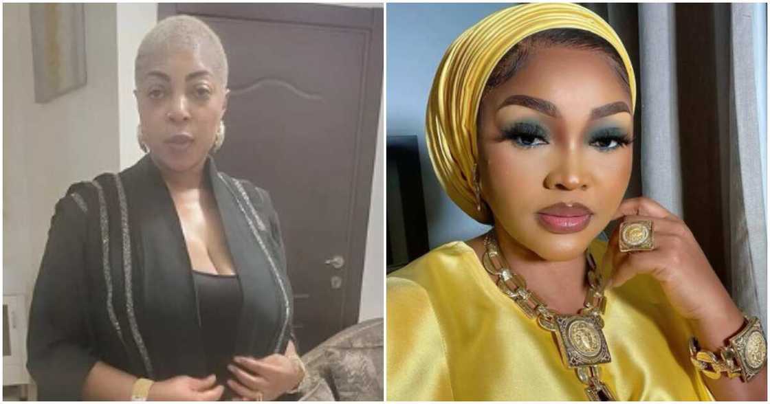 Mercy Aigbe and Larritt are acquaintances Mercy Aigbe and Larritt are acquaintances