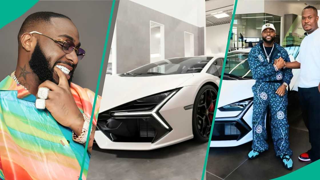 Nigerian music superstar Davido's highly anticipated 2026 Lamborghini Revuelto, valued at approximately N2.2 billion, has been cleared after weeks of waiting and is currently being transported to his residence Nigerian music superstar Davido's highly anticipated 2026 Lamborghini Revuelto, valued at approximately N2.2 billion, has been cleared after weeks of waiting and is currently being transported to his residence