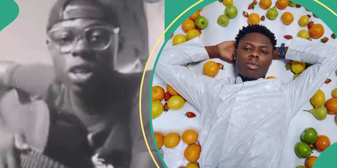 Old clip of Mohbad doing gospel music trends Old clip of Mohbad doing gospel music trends