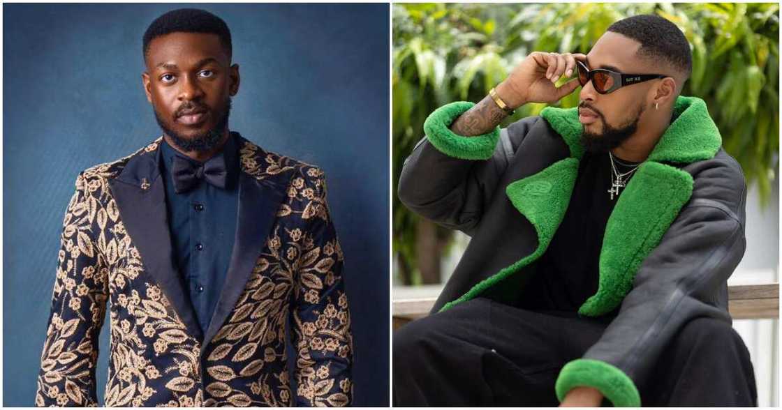 BBNaija Level Up reunion, Adekunle's newsletter, Sheggz. BBNaija Level Up reunion, Adekunle's newsletter, Sheggz.
