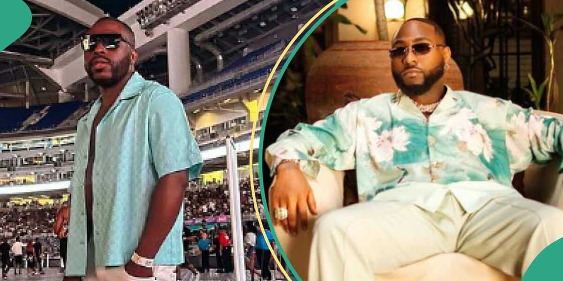 Samklef reacts to news of Davido's new private jet. Samklef reacts to news of Davido's new private jet.