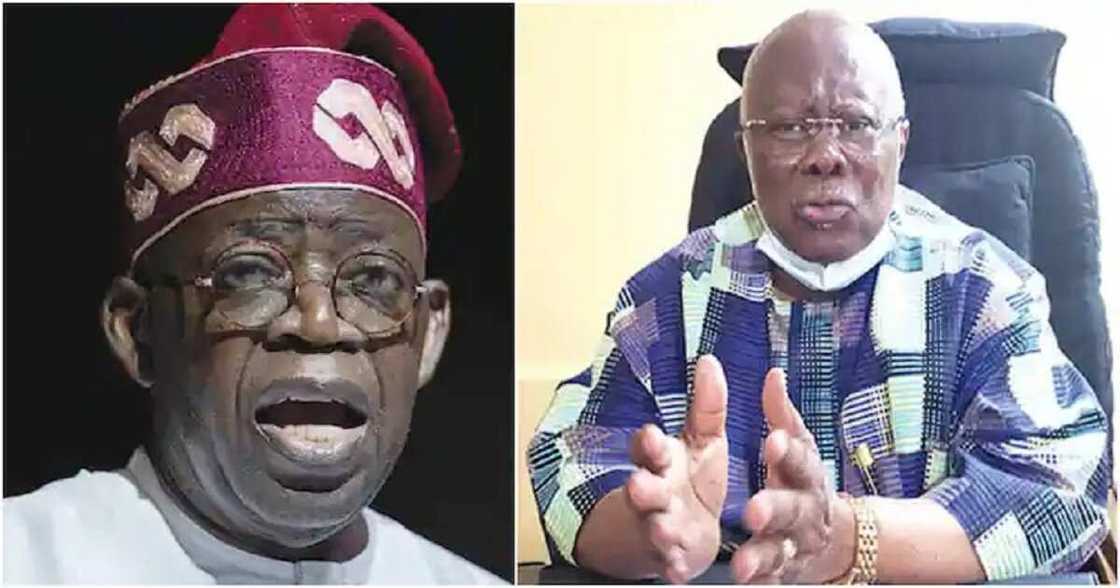 Tinubu and George Tinubu and George