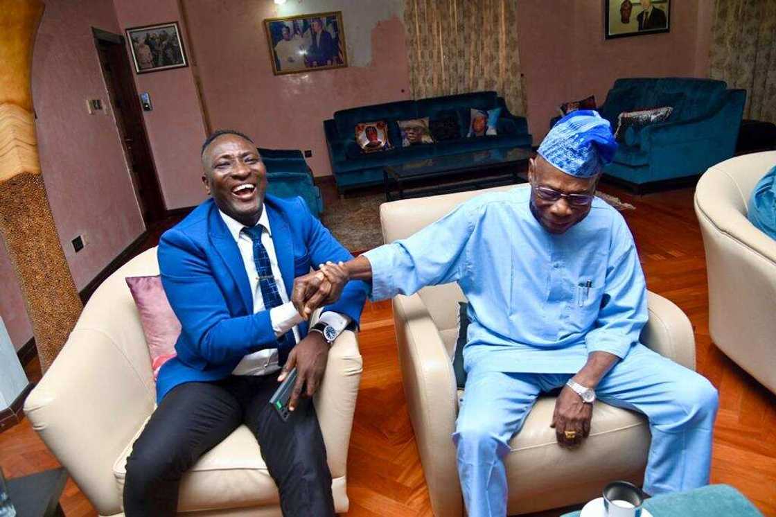 Prophet Jeremiah Fufeyin Meets Chief Olusegun Obasanjo in Closed Door on National Issues Prophet Jeremiah Fufeyin Meets Chief Olusegun Obasanjo in Closed Door on National Issues