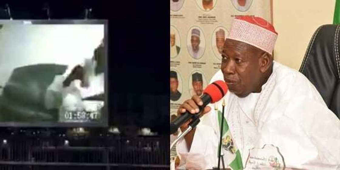 Yakin nemam zaben Edo: An fara haska bidiyon dalolin Ganduje a majigin babban shataletalen birnin Benin Yakin nemam zaben Edo: An fara haska bidiyon dalolin Ganduje a majigin babban shataletalen birnin Benin