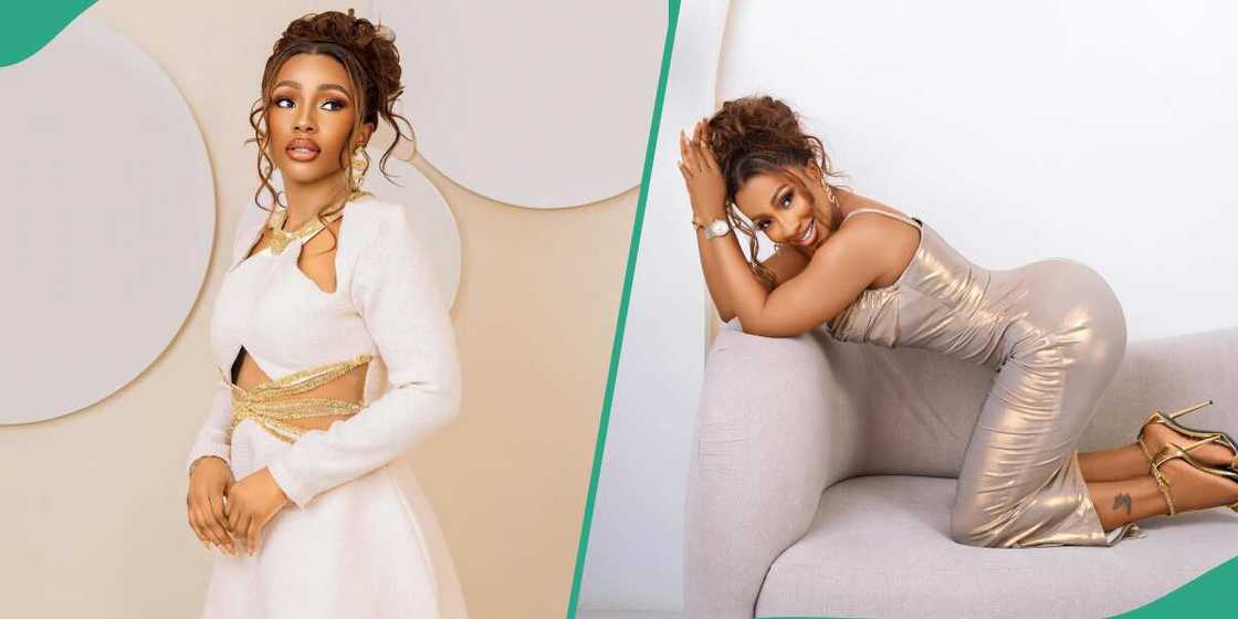 Mercy Eke slays in classy outfits