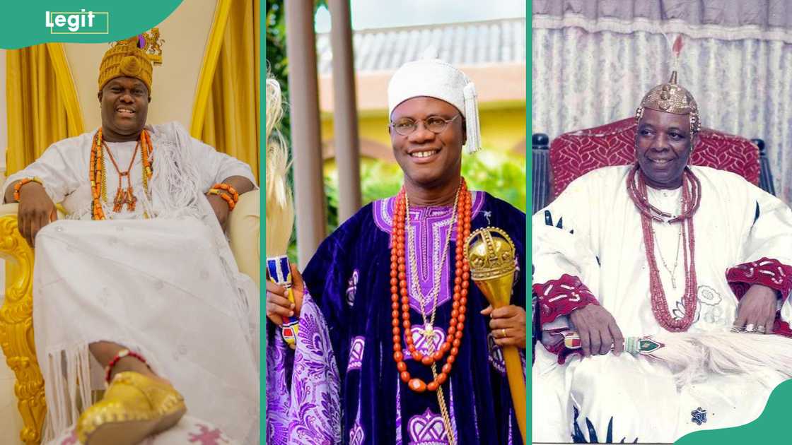 Oba Adeyeye Enitan Ogunwusi, Oba Adesimbo Victor Kiladejo, Oba Gabriel Adekunle Aromolaran II Oba Adeyeye Enitan Ogunwusi, Oba Adesimbo Victor Kiladejo, Oba Gabriel Adekunle Aromolaran II