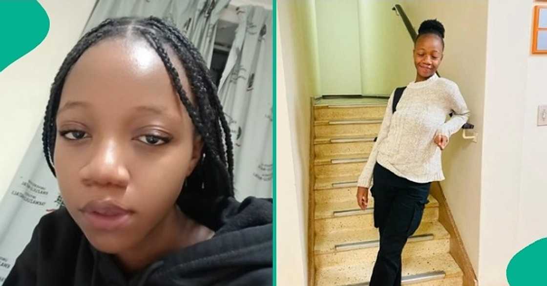 Lady says her teeth has always been her biggest insecurity, confidently shows them off. Lady says her teeth has always been her biggest insecurity, confidently shows them off.