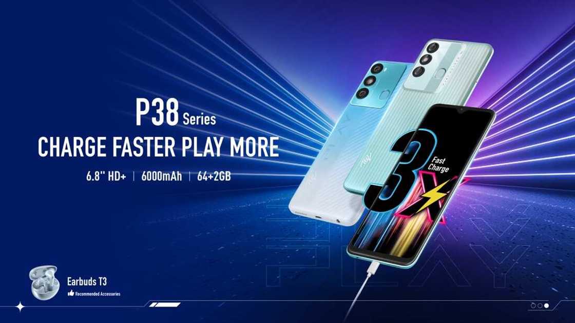 Charge Faster, Play More: itel releases P38 Series with 18W Fast Charge Charge Faster, Play More: itel releases P38 Series with 18W Fast Charge
