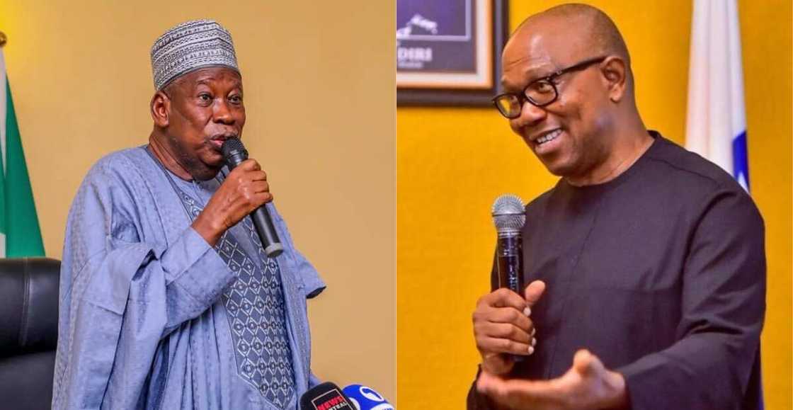 Ganduje dismisses Peter Obi Ganduje dismisses Peter Obi