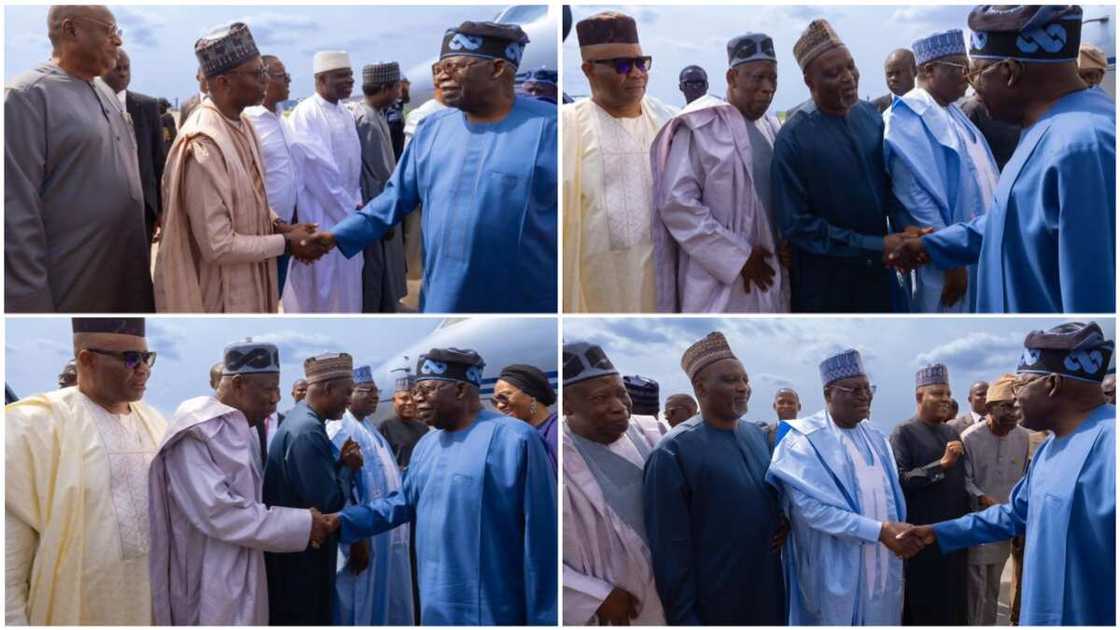 Bola Tinubu/Kashim Shettima/Ahmed Lawan/APC/Godswill Akpabio/Abdullahi Ganduje/Idris Wase/Abuja/Kano/May 29/2023 Election Bola Tinubu/Kashim Shettima/Ahmed Lawan/APC/Godswill Akpabio/Abdullahi Ganduje/Idris Wase/Abuja/Kano/May 29/2023 Election