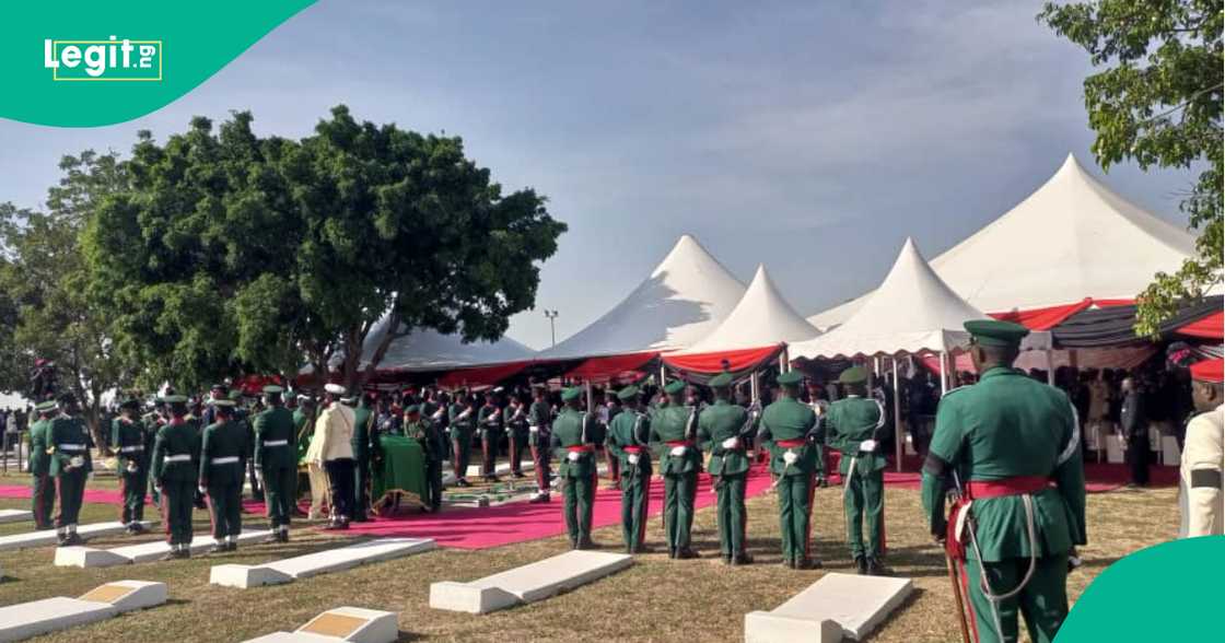 An birne Lagbaja a Abuja.