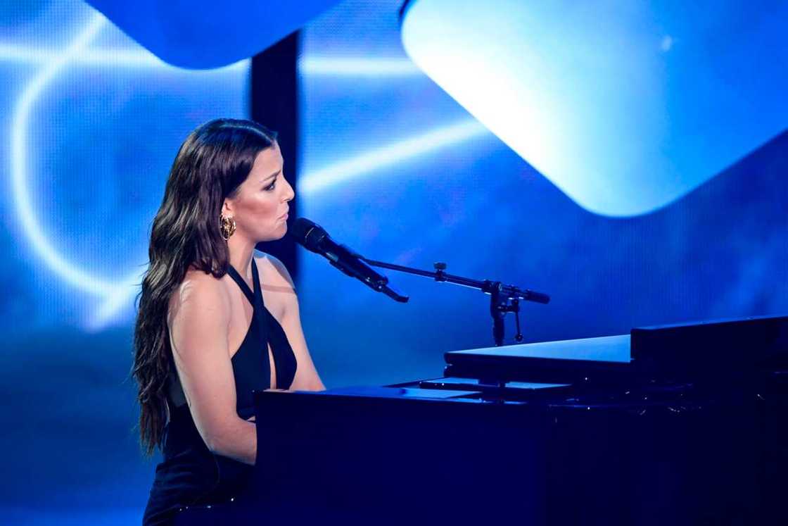 Camille Lellouche sur scène lors de la 36ème édition des Victoires de la Musique. Photo : BERTRAND GUAY/AFP via Getty Images. Camille Lellouche sur scène lors de la 36ème édition des Victoires de la Musique. Photo : BERTRAND GUAY/AFP via Getty Images.
