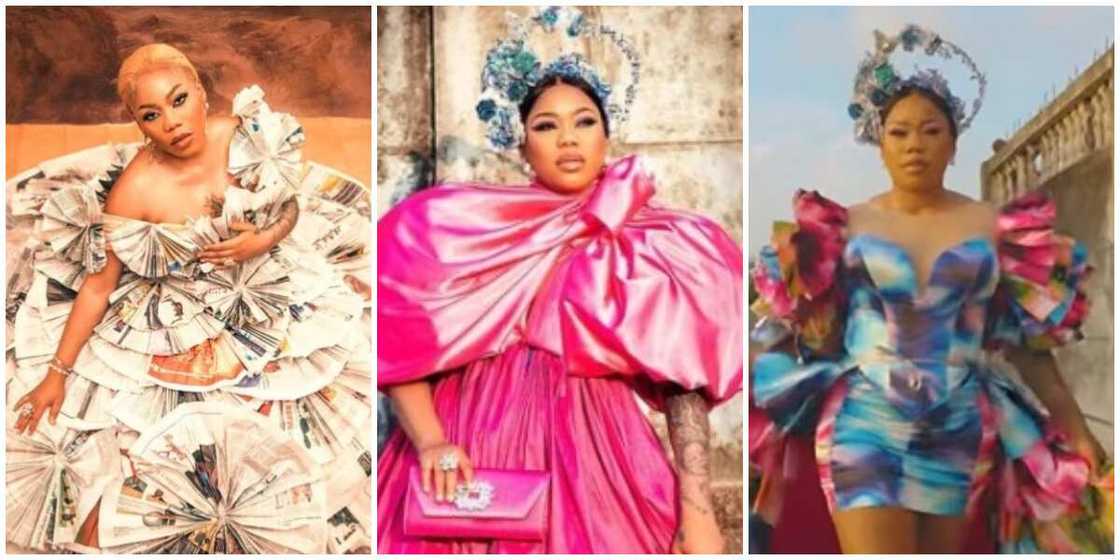 Photos of Toyin Lawani. Photos of Toyin Lawani.