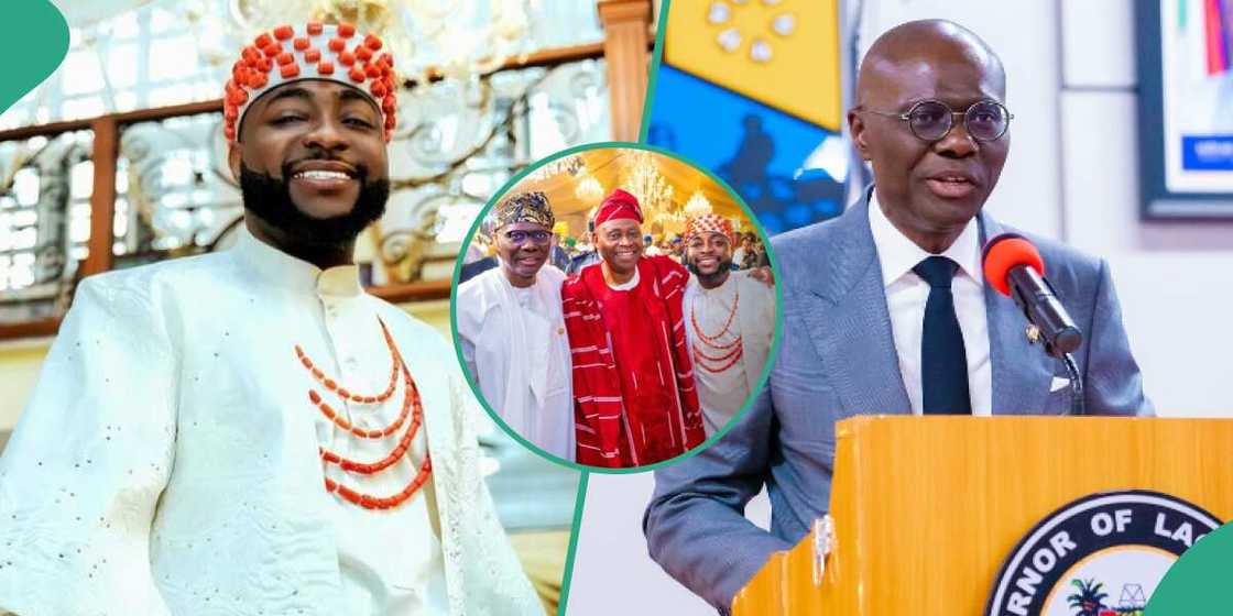 See what happened when Davido and Sanwo-Olu hung out recently (video)