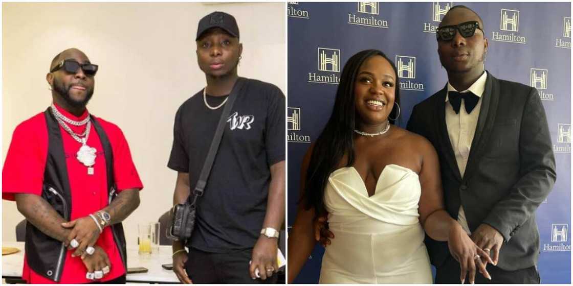 Davido and 30BG member, Davido's Santus gets married Davido and 30BG member, Davido's Santus gets married