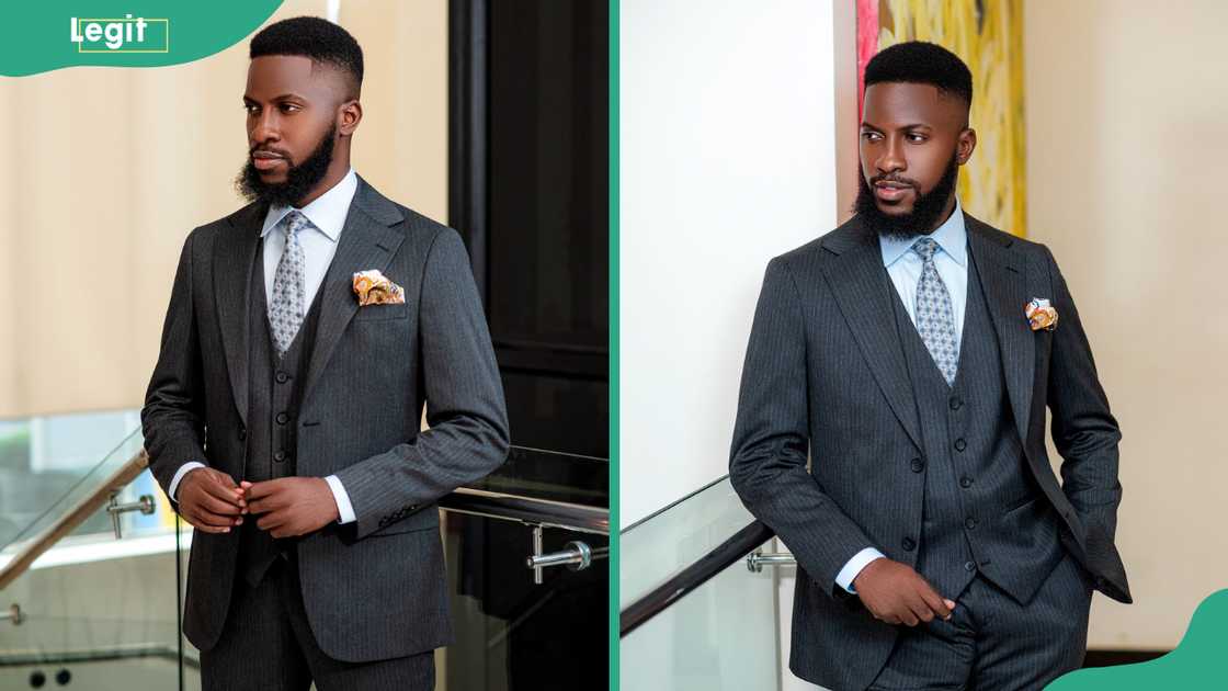 Charcoal grey suit Charcoal grey suit