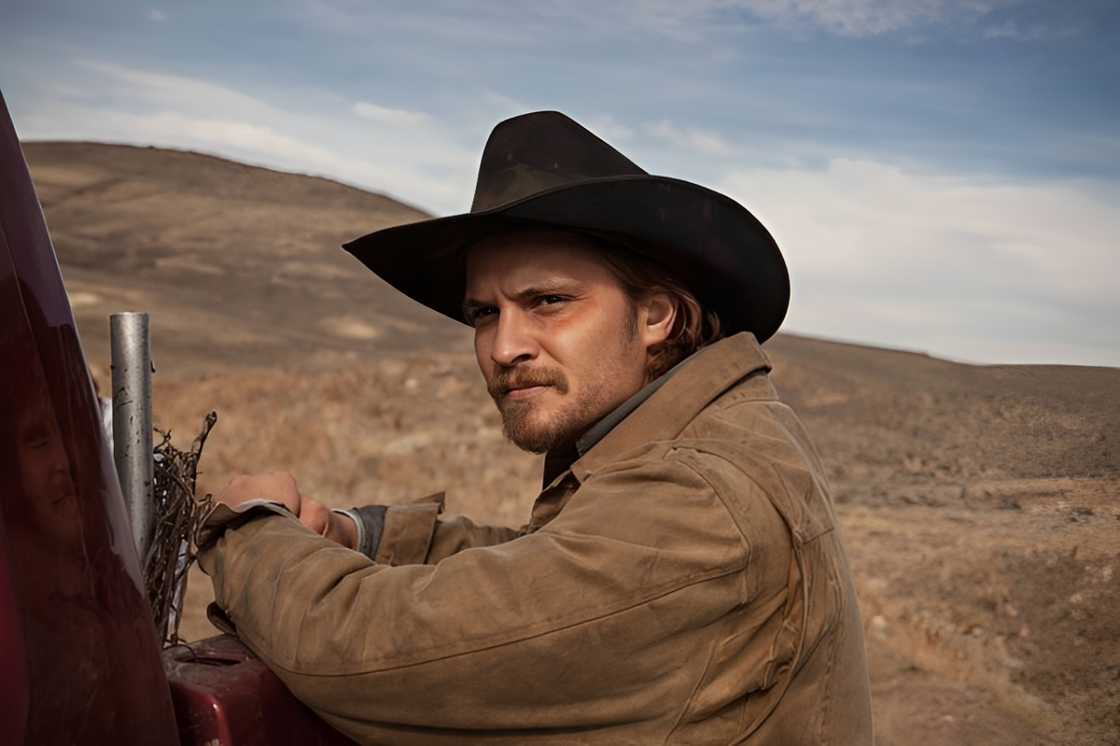 Kayce Dutton in a scene still for Yellowstone