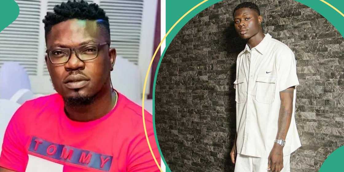 Photos of K-Solo and Mohbad Photos of K-Solo and Mohbad