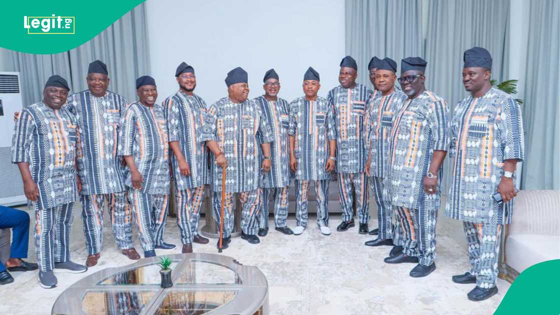 Gwamnatin Kogi ta yi magana kan hoton Ododo da gwamnonin PDP Gwamnatin Kogi ta yi magana kan hoton Ododo da gwamnonin PDP