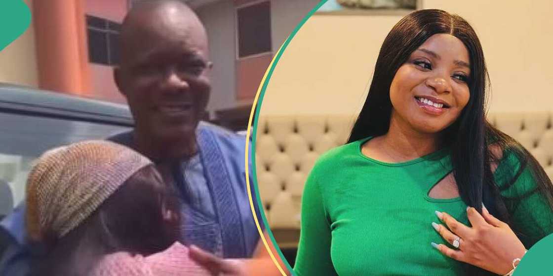 BBNaija'a Queen Atang meets fiancé's dad.