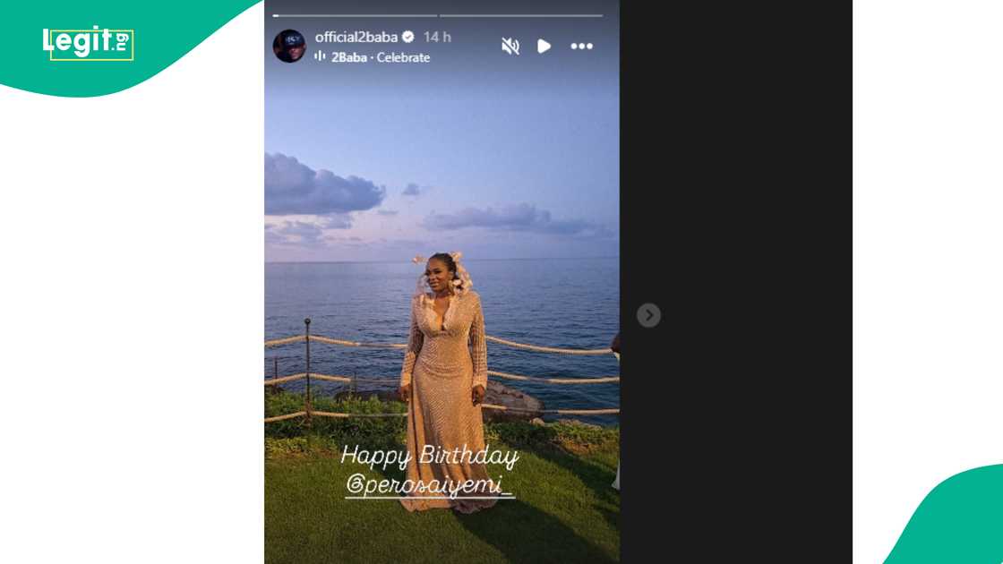 2Baba publicly acknowledges his second baby mama Pero Adeniyi amid rumours about marriage with Natasha. 2Baba publicly acknowledges his second baby mama Pero Adeniyi amid rumours about marriage with Natasha.