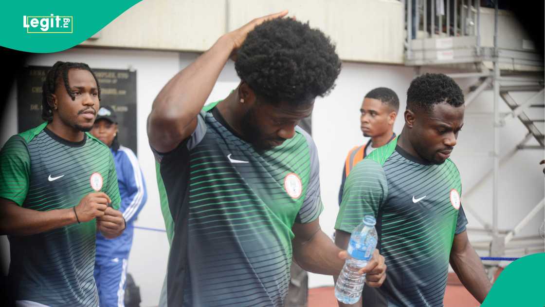 Ademola Lookman, Ola Aina, Moses Simon, Godswill Akpabio International Stadium, Uyo, Nigeria, Super Eagles.