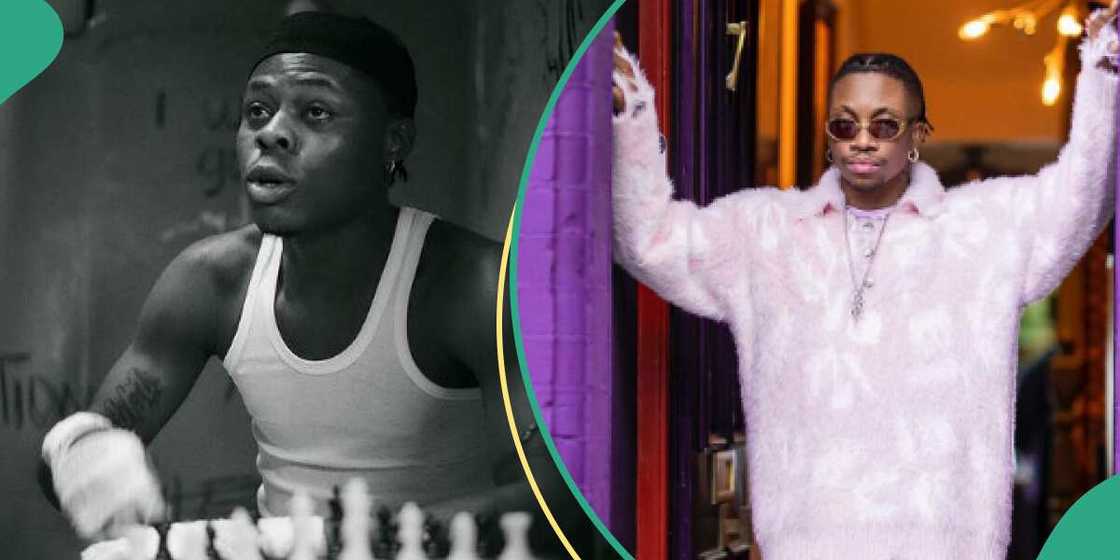 Late Nigerian singer Mohbad and Oxlade Late Nigerian singer Mohbad and Oxlade