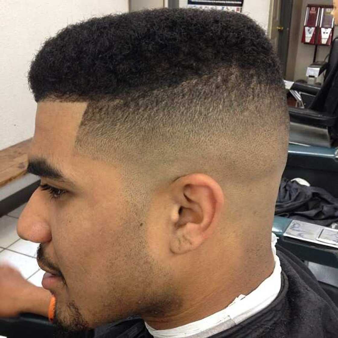 Semi-box haircut Semi-box haircut