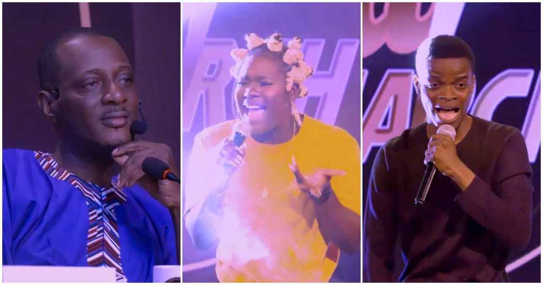 Naija Star Search ID Cabasa and contestants Naija Star Search ID Cabasa and contestants