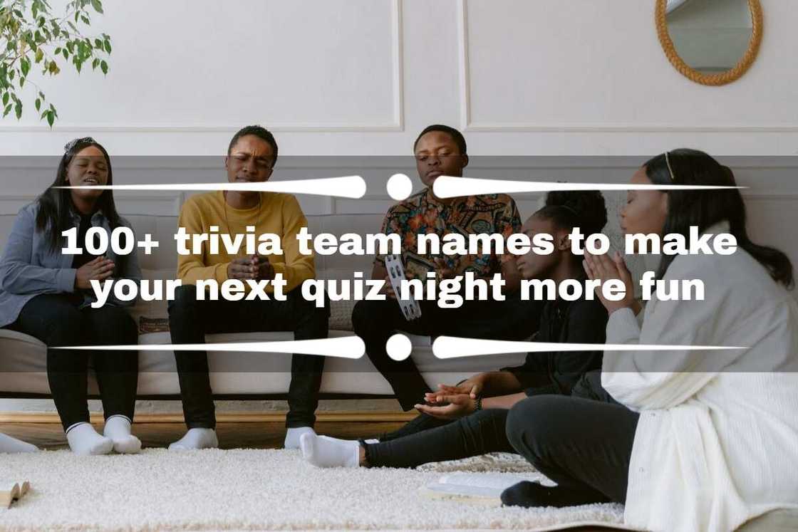 trivia team names