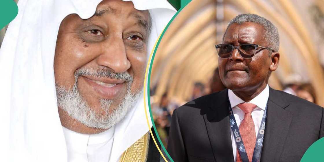 Mohammed Al Moudi, Aliko Dangote Mohammed Al Moudi, Aliko Dangote