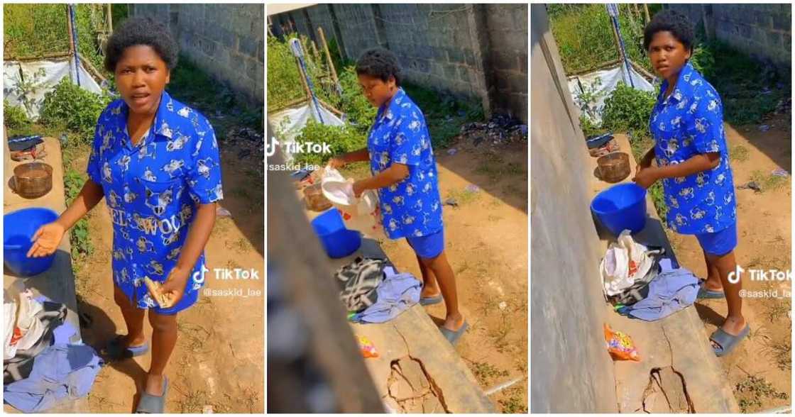 Relationship drama, man catches girlfriend, stealing his money