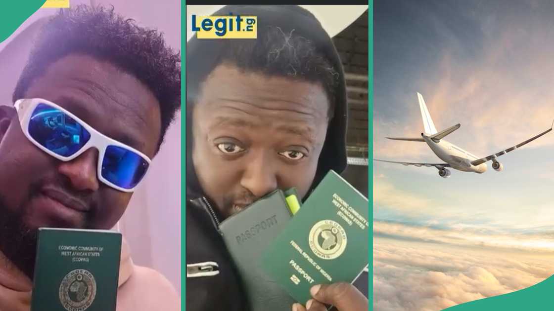 Nigerian man who has visited 124 countries.