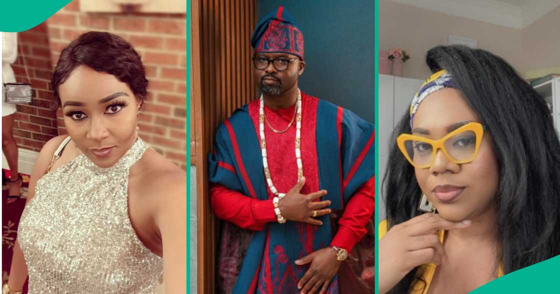 Daniel Ademinokan welcomes baby with 3rd wife after separating from Doris Simeon, Stella Damasus.