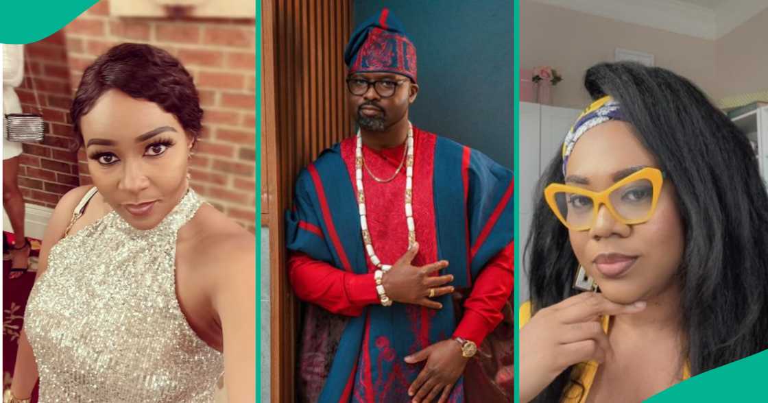 Daniel Ademinokan welcomes baby with 3rd wife after separating from Doris Simeon, Stella Damasus. Daniel Ademinokan welcomes baby with 3rd wife after separating from Doris Simeon, Stella Damasus.
