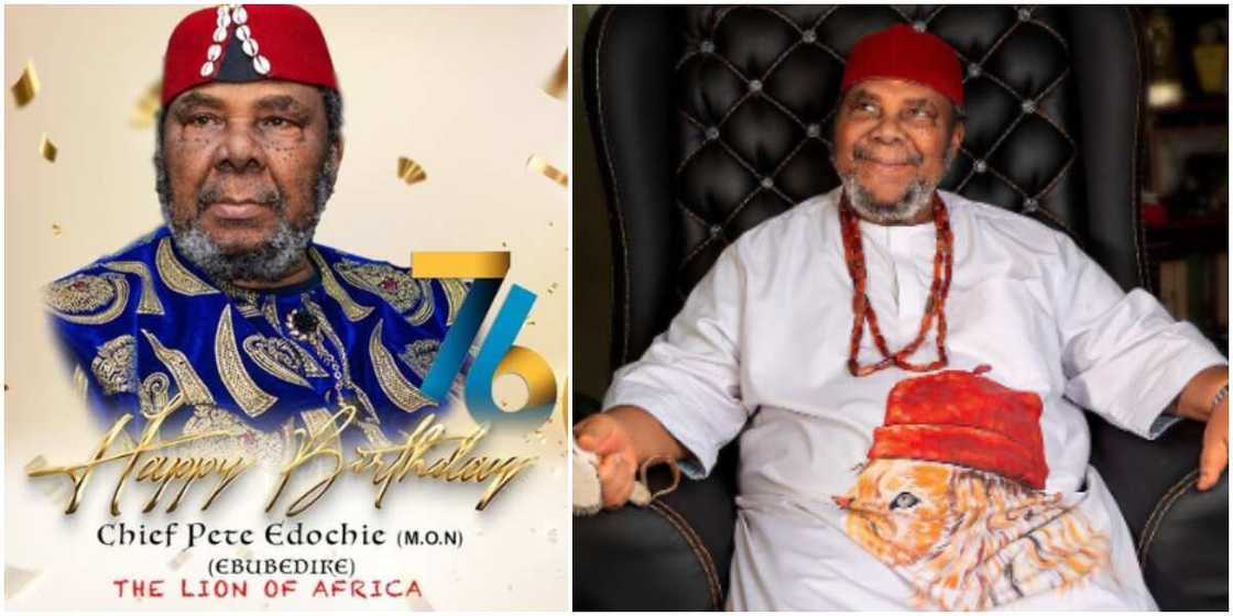 Pete Edochie turns 76