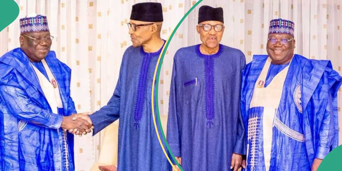 Former Senate President Ahmad Lawan Visits Buhari Former Senate President Ahmad Lawan Visits Buhari