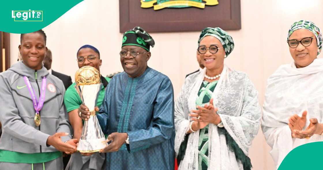 Shugaban ƙasa, Bola Tinubu da Super Falcons Shugaban ƙasa, Bola Tinubu da Super Falcons